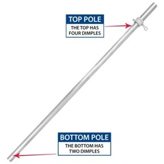 Yes! We Are Open Swooper Flutter Feather Advertising Open Flag & Pole Kit