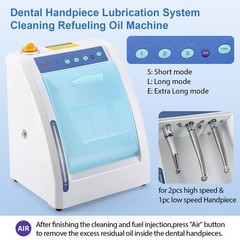 AZDENT Dental Automatic Handpiece Maintenance Lubrication Cleaner Oiling Machine