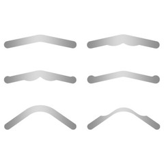Dental Sectional Matrix System Contoured Metal Matrices Refill Matrix Bands