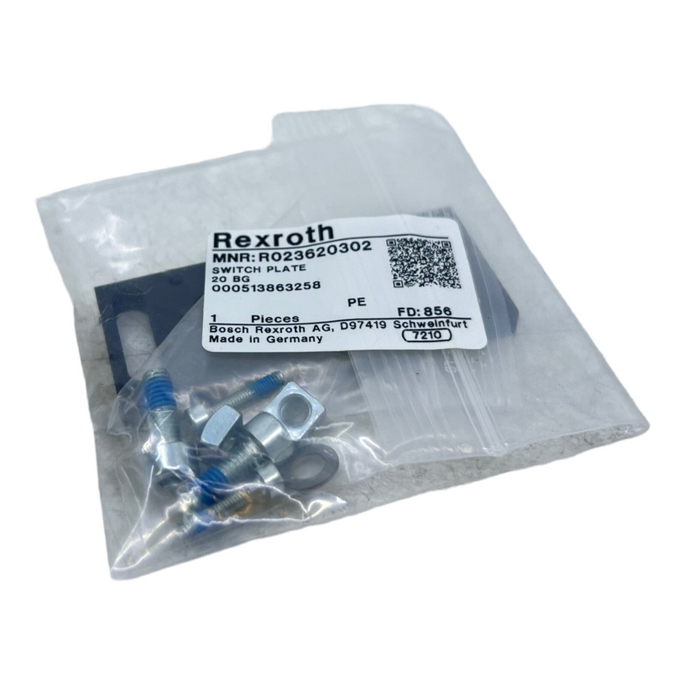 Rexroth R023620302 Switch Plate Rexroth Plate