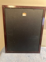 VINTAGE 1977 DENTAL OFFICE FRAMED CARTOON WALL ART SIGNED DIANA WEBER READ