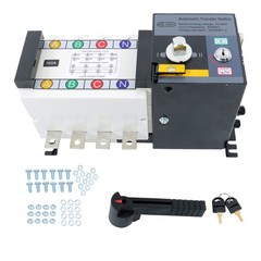 110/220V ATS 4P Automatic Transfer Switch 160A Industrial Generator Grid To AC