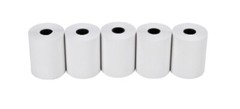 5 Rolls MFLABEL 2.25″x50′ Thermal Cash Register Receipt Paper .5″ Spool Dia NEW