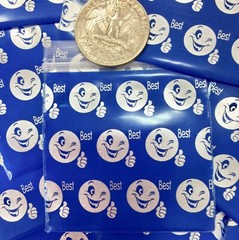 BaggiesSince1987 – 2020 Zip Seal DESIGN BAGS 2″ X 2″ CASH 100PCS, 👀Details🔽