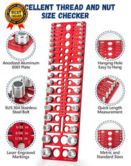 57 Nut and Bolt Thread Checker – Thread Checker Standard and Metric Bolt