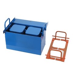 110V 550W Hollow Block Making Machine For 15.74X7.87X7.87inch Size 2Holes Brick