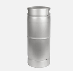 1/6 Barrel Beer Keg Sixtel Stainless Steel Sankey D 5.19 Gallon
