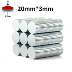 LOT5-100 Round Neodymium Magnets N52 Super Strong Rare Earth Small Large Magnets