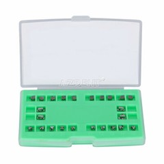AZDENT Dental Orthodontic Self-Ligating Brackets Mini Roth.022 Metal Brace