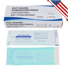 Self Sealing Sterilization Pouches Autoclave Pouch, Disposable Sterilizer Bags
