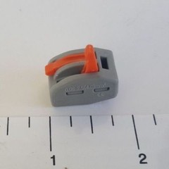 100 PCS, 222 REUSABLE TERMINAL BLOCK LEVER HOME WIRE CONNECTOR – 2 WAY