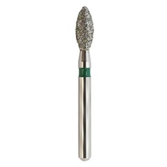 Football Diamond Burs FG Friction Grip Dental Multi-Use Green Red Yellow 368 379