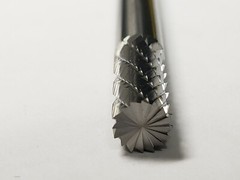SB1D Cylindrical End Tungsten Carbide Burr Bur Cutting Tool Die Grinder Bit 1/4″