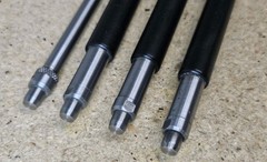 Starrett No. 124MDZ solid-rod inside micrometer set – 50mm to 800mm range USA