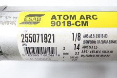 Esab 255071821 Atom Arc 9018-cm Electrode 1/8in 14in 10lb