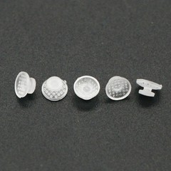 10Pcs/pack Dental Ortho Ceramic Clear Lingual Button Bondable Round Composite