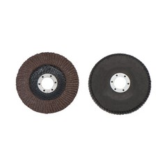 100 Pcs 4-1/2″×7/8″ 40 Grit Premium Zirconia Flap Disc Sanding Grinding Grey