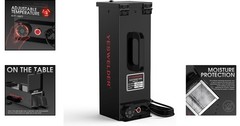 15lb Portable Welding Rod Oven 110V Temperature Controlled 85-300°F 14 In Rods