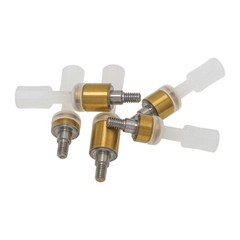US Dental Overdenture Locator Abutment Fit Zimmer Screw-Vent 4.5 Hex Platform