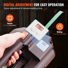 VEVOR Automatic Electric Strapping Machine Tool for PP/PET 0.39″-0.75″ Straps
