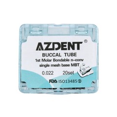Dental Orthodontic Bondable Buccal Tubes 1st/ 2nd Tubes Roth /MBT 022 AZDENT