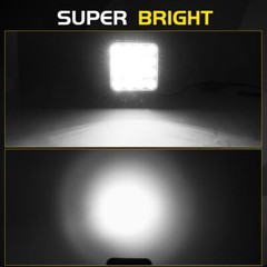 4PCS LED Work Lights for Caterpillar John Steers Excavator Forklift Loader Grane