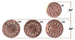 SÜA Heating Nozzle/Rosebud 15-MFN Compatible with 300 Series Victor – Propane