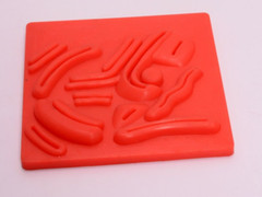 Laparoscopic Training Modules Red Suturing Pad Silicon Material Best Quality
