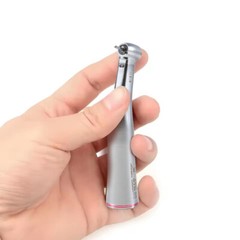 Dental LED 1:5 increasing fiber optic Handpiece Contra Angle slow speed
