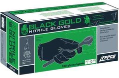 Eppco – Black Gold Gloves – 5 Mil – Black – Box of 100 – Choose Size