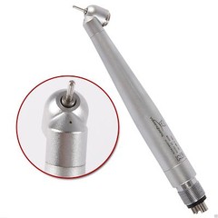 Dental 45° Degree Angle High Speed Handpiece Push Button head 4 Holes Borden