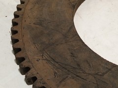 Unbranded 17.5OD 9.340ID steel ring gear industrial machine gear as shown