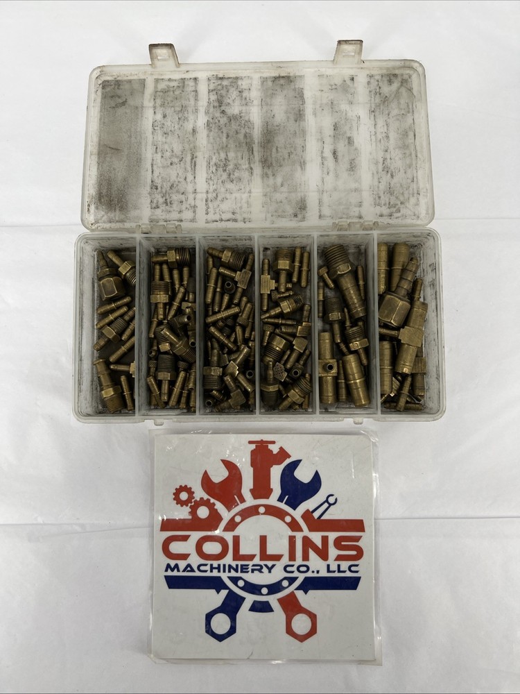 Unbranded Brass Hose Fitting Kit, Various Sizes And Fittings, See Photos