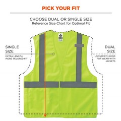 unisex adult Reflective Safety Vest, Breakaway Shoulders and Sides, High Visi…