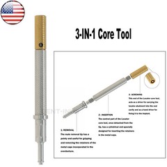 US Implant Locat0r 3-IN-1 Core Tool Removal/Insertion/Screwinng Tools