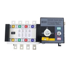 110/220V ATS 4P Automatic Transfer Switch 160A Industrial Generator Grid To AC