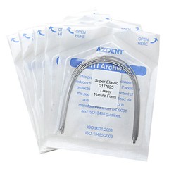 AZDENT Dental Orthodontic Super Elastic Niti Nature Form Rectangular Arch Wires