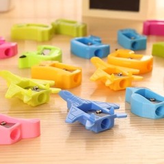 3PCS Mini Pencil Sharpener School Creative Stationery Cartoon Cute Shape Pencils