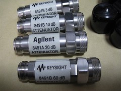 Keysight/Agilent 8491 Series 4 Attenuator Set (3dB,10dB,20dB,60dB) DC-18GHz