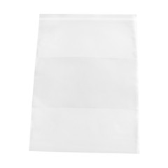 5000 Zip Seal Bags 12″x15″ White Block 4Mil Poly Writable Resealable Clear 12×15