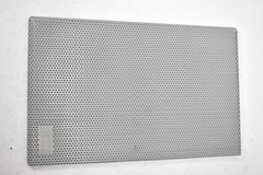 HP1812 Flanged Perf Panel 16.25 In X 10.25 In Perforated Metal Sheet Silver