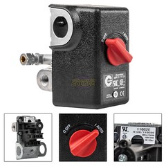 Condor 11GC2E Pressure Switch Control Valve 100-125PSI 4 Port 1/4″ FNPT MDR11/11
