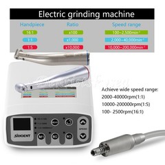 SKYSEA Dental Brushless LED Electric Micro Motor/1:5 Increasing Handpiece US