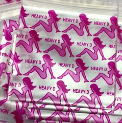BaggiesSince1987 – 2020 Design Zip Bags 100PCS DEATH KISS ON SILVER, READ DETAIL