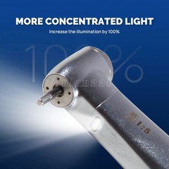 Yabangbang Dental 1:5 LED Fiber Optic Contra Angle Handpiece
