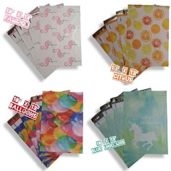 10×13 Designer Poly Mailers – Shipping Envelopes – Various Designs