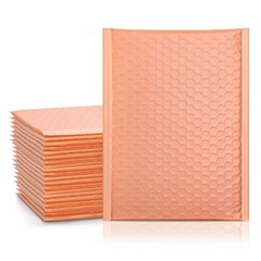 Mix Your Color 500 Poly Bubble Padded Envelopes Mailers #0 6×10 (Inner 6×9)