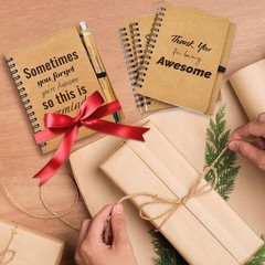 20 Pcs Employee Appreciation Gifts Bulk – 10 Sets of Inspirational Spiral Not…