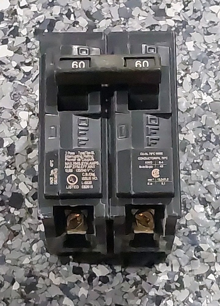 Siemens B260 60-Amp Double Pole 120/240-Volt 10KAIC Bolt in Breaker
