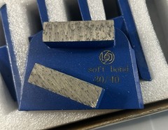 Lavina Style Diamond Grinding Shoes 30/40 Grit Soft Bond Concrete 9pc Set NEW